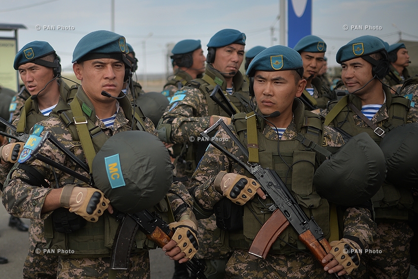Военное учение Коллективных миротворческих сил ОДКБ под названием «Нерушимое братство-2015»