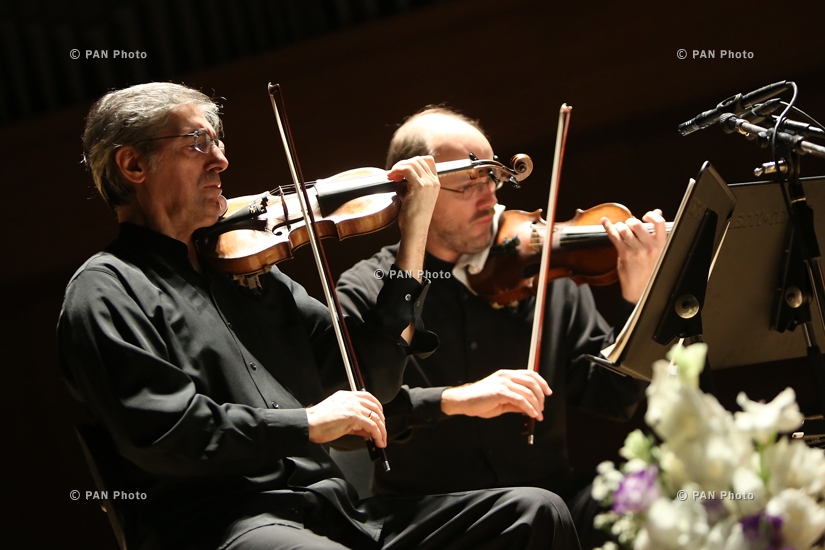 Borodin Quartet in Yerevan: Backstage and concert