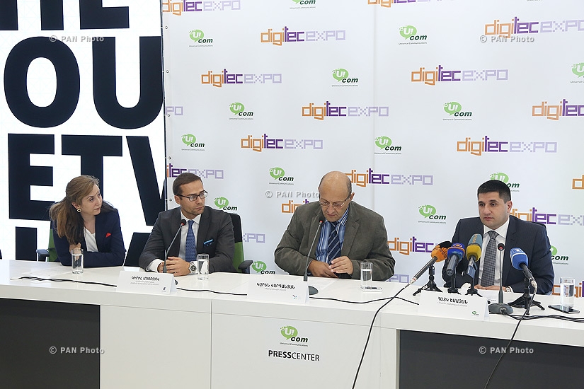 Press conference of Karen Vardanyan, Hayk Yesayan and Kirill Morozov
