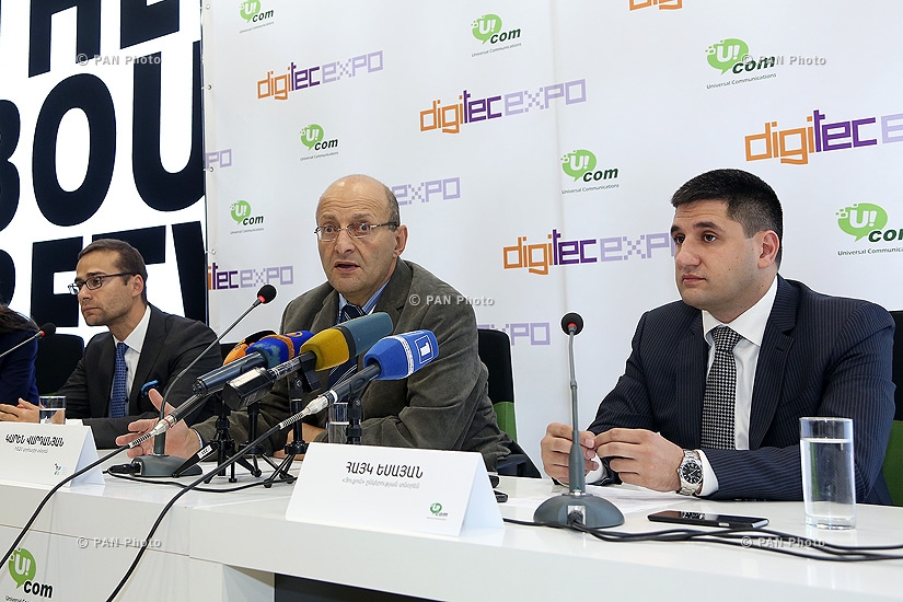 Press conference of Karen Vardanyan, Hayk Yesayan and Kirill Morozov