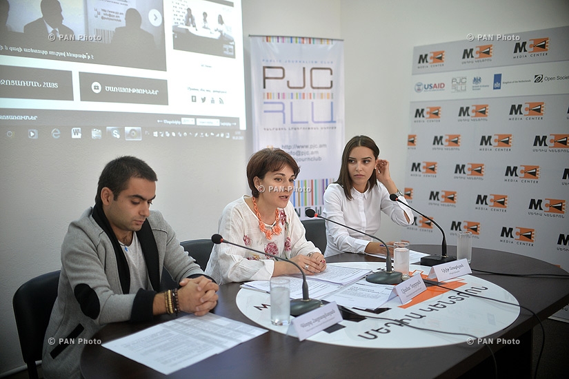 Press conference on Open Government Partnership: Monitoring Results of the Processes in Armenia
