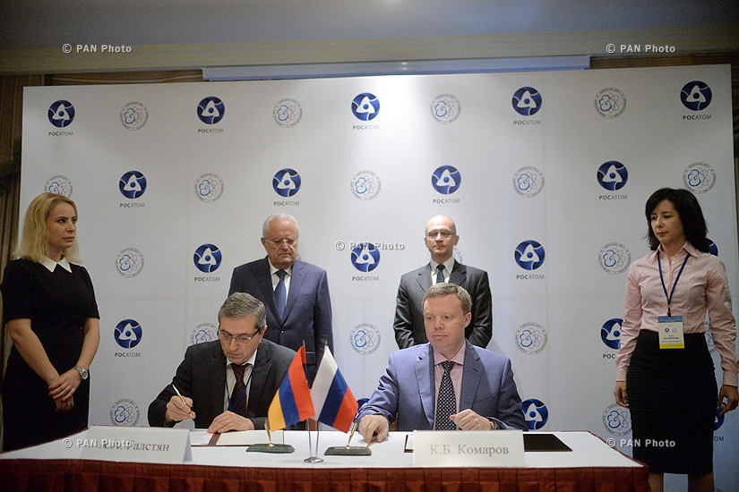 Armenia and Russia signed an intergovernmental agreement on nuclear safety