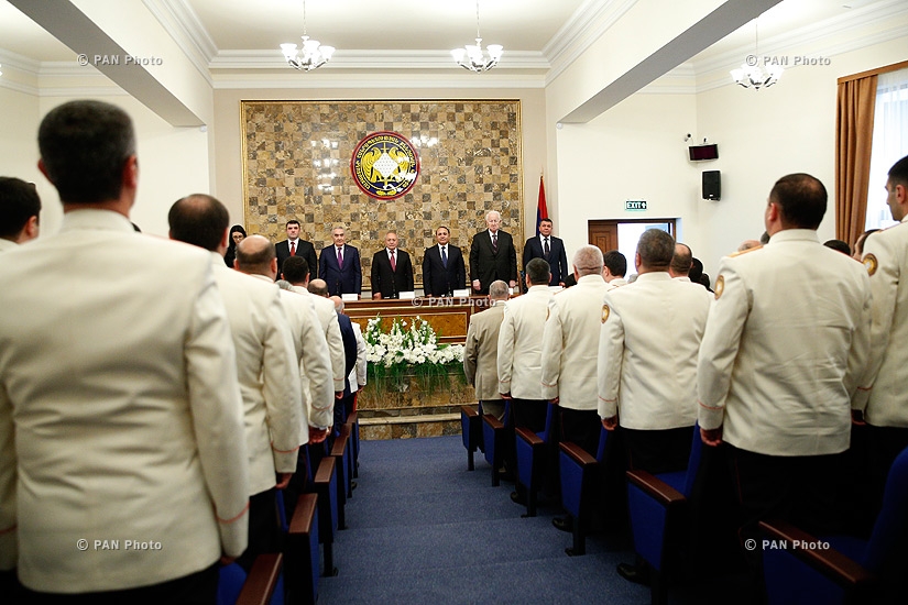 Solemn sitting dedicated to the one-year of the establishment of the RA Investigative Committee and Investigative Committee Employee's Day