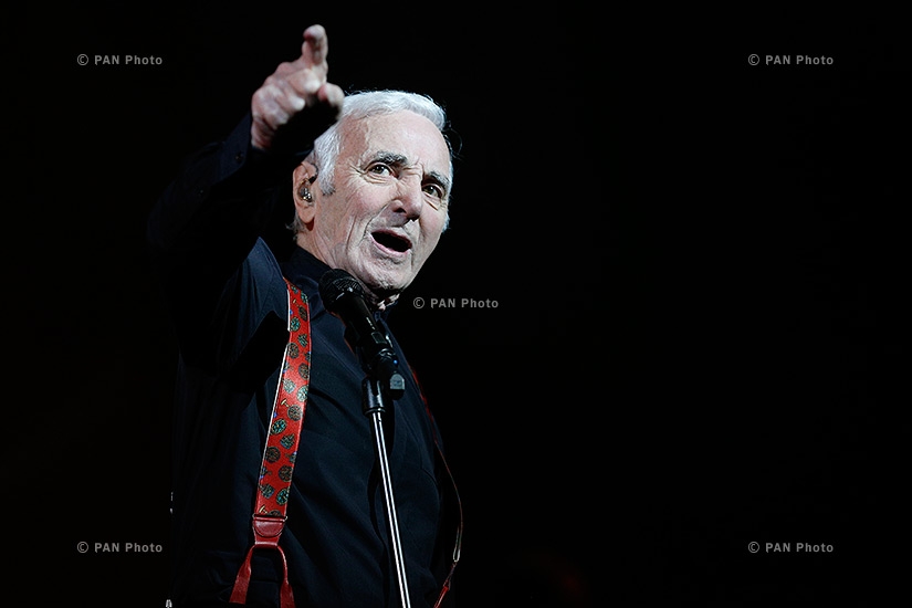 Concert of Charles Aznavour in Yerevan 