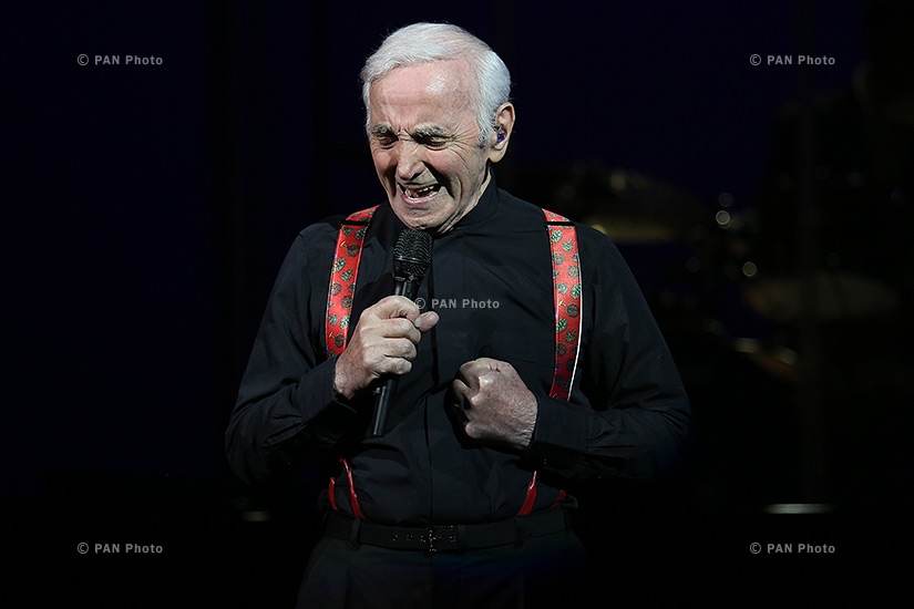 Concert of Charles Aznavour in Yerevan 