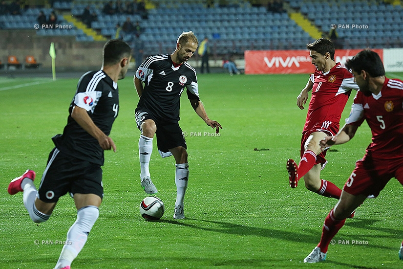 Матч Армения - Албания отборочного цикла Евро-2016 