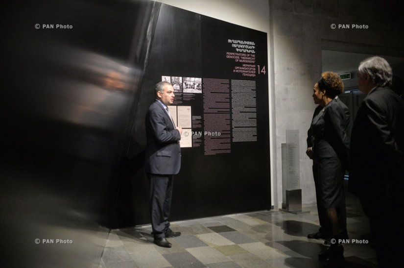 Генеральный секретарь Международной организации франкофонии Микаэль Жан посетила Мемориальный комплекс «Цицернакаберд» и Музей–институт геноцида Армян
