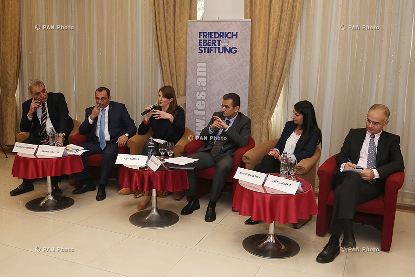 Public discussion entitled Constitutional Reforms in Armenia, organised by Friedrich Ebert Foundation