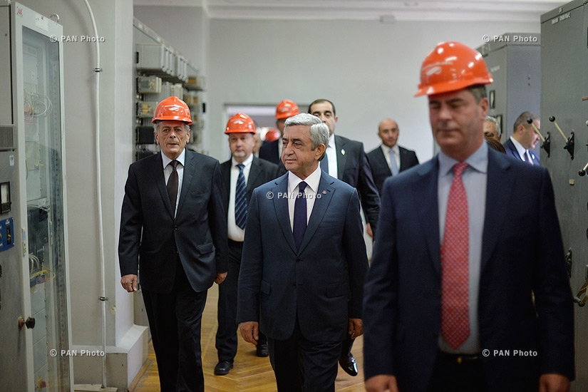 Նախագահ Սերժ Սարգսյանի աշխատանքային այցը Սյունիքի մարզ