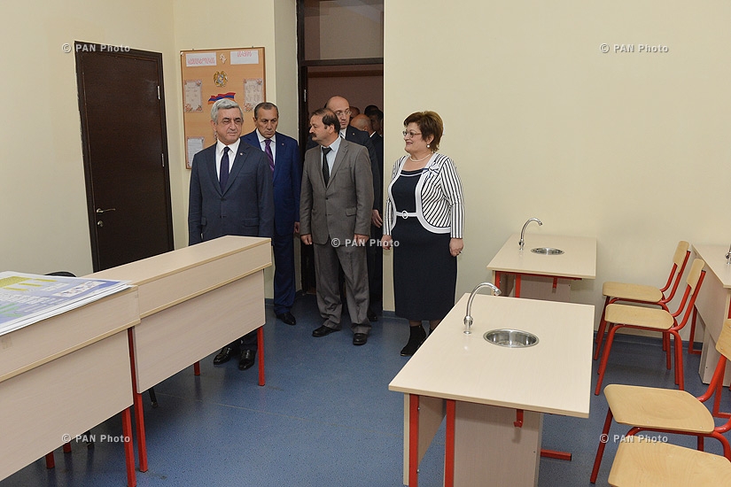 Նախագահ Սերժ Սարգսյանի աշխատանքային այցը Սյունիքի մարզ