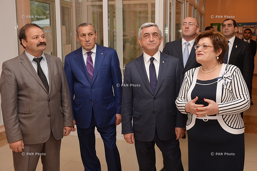 Նախագահ Սերժ Սարգսյանի աշխատանքային այցը Սյունիքի մարզ