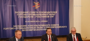 Заседание совета руководителей торгово-промышленных палат государств-участников СНГ