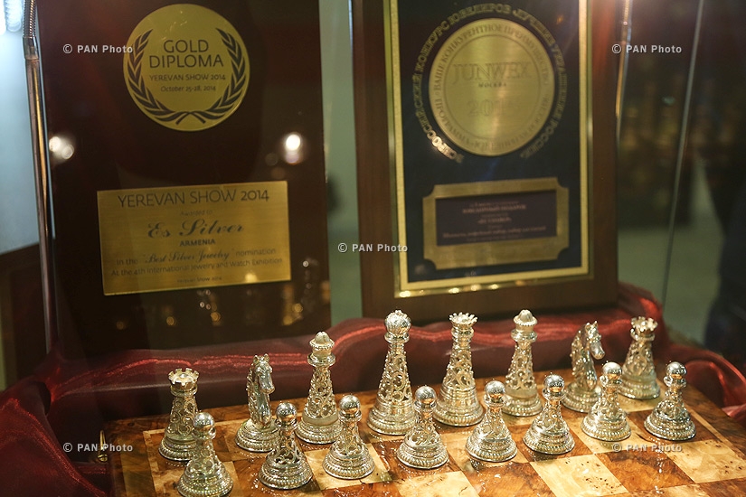 Opening of Yerevan Show 2015 jewelry exhibition