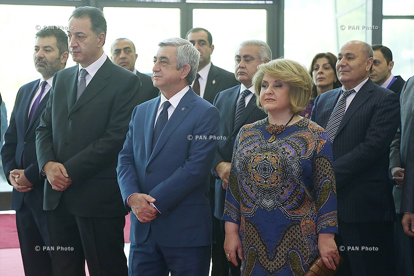 Открытие международной ювелирной выставки «Yerevan Show-2015»