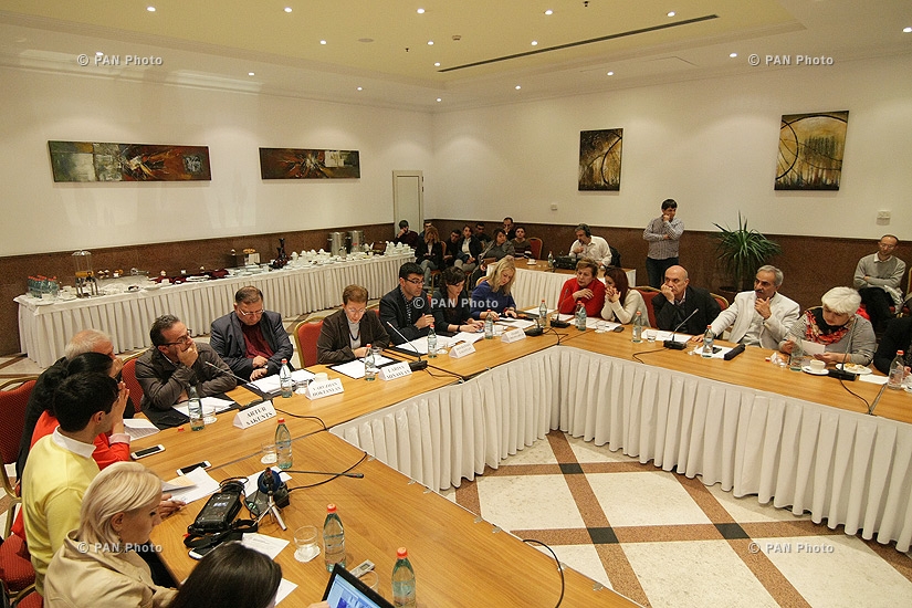 Public discussion titled 'Constitutional amendments in Armenia: The process of constitutional amendments and specific aspects of proposed governance system'