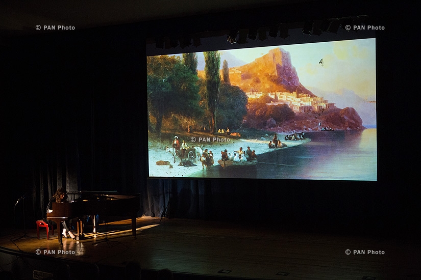 Digital exhibition titled “Aivazovsky Rhapsody: Revival of Paintings by the World Famous Marine Artist” and pianist Anjelica Akbar’s concert