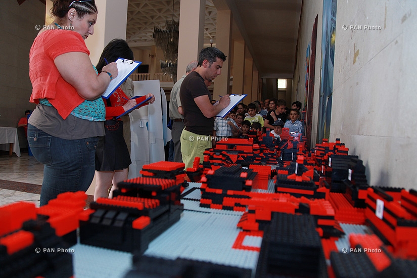 LEGO-contest devoted to 50th anniversary of Legoland held in Yerevan