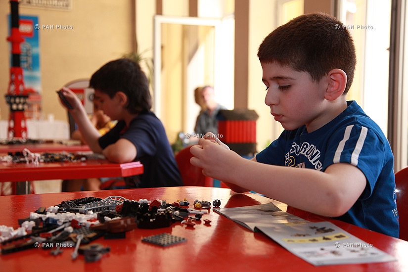 LEGO-contest devoted to 50th anniversary of Legoland held in Yerevan
