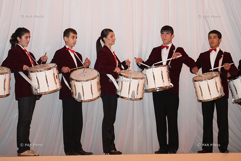 Ceremony of handing prizes for the best works, organized by the Union of Armenians of Russia