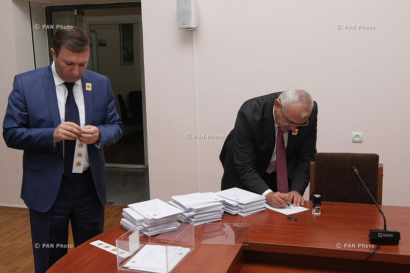 Կենտրոնական ընտրական հանձնաժողովի հերթական նիստը