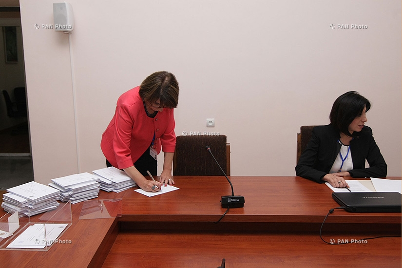 Կենտրոնական ընտրական հանձնաժողովի հերթական նիստը