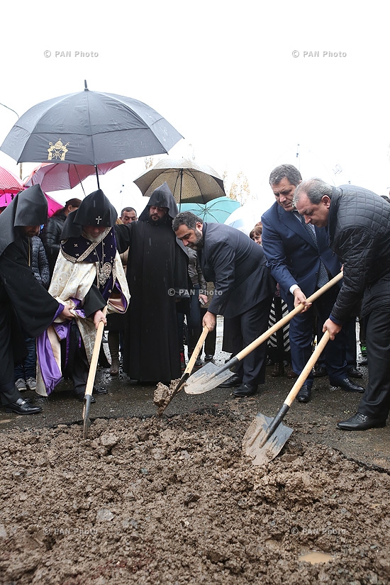 Դիլիջանում տեղի է ունեցել քաղաքի նոր եկեղեցու հողօրհնության արարողությունը