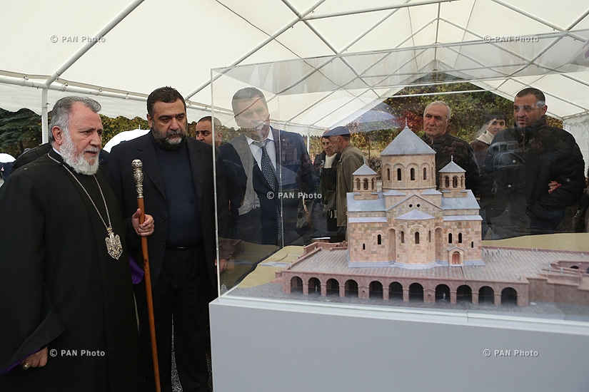 Դիլիջանում տեղի է ունեցել քաղաքի նոր եկեղեցու հողօրհնության արարողությունը