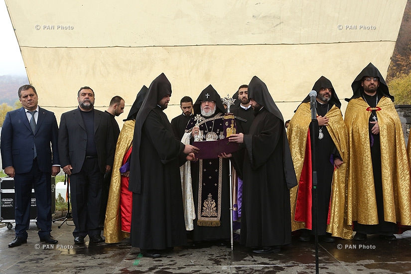 Դիլիջանում տեղի է ունեցել քաղաքի նոր եկեղեցու հողօրհնության արարողությունը