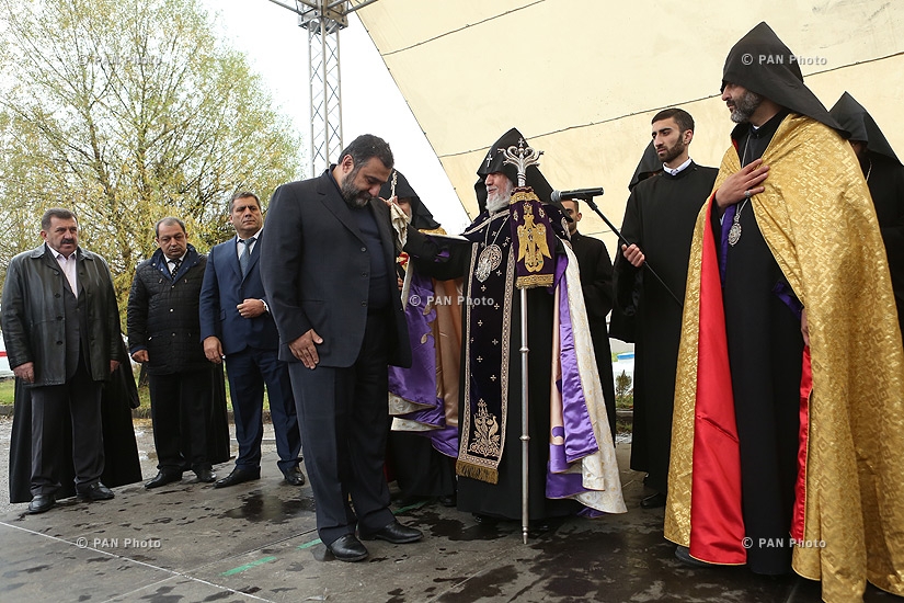 Դիլիջանում տեղի է ունեցել քաղաքի նոր եկեղեցու հողօրհնության արարողությունը