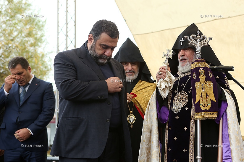 Դիլիջանում տեղի է ունեցել քաղաքի նոր եկեղեցու հողօրհնության արարողությունը