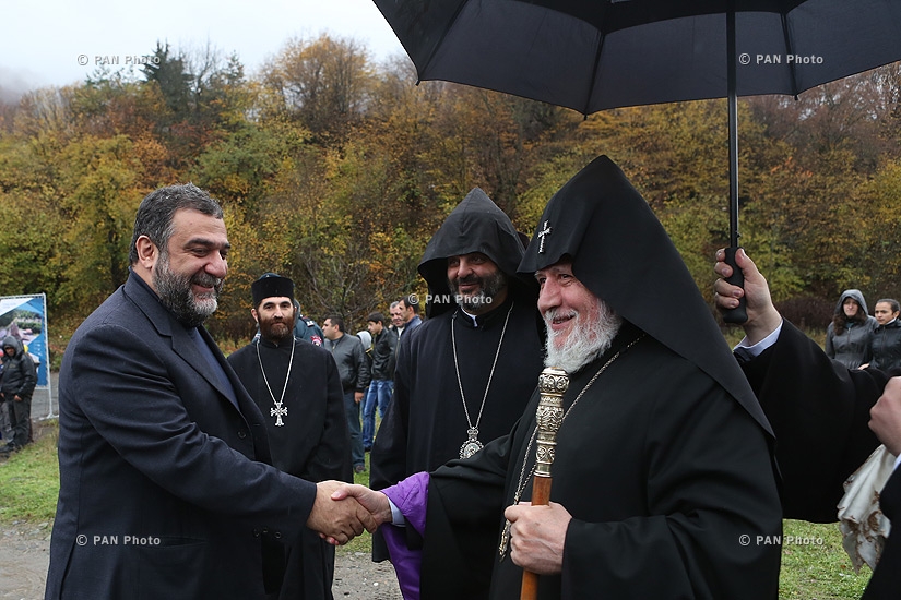 Դիլիջանում տեղի է ունեցել քաղաքի նոր եկեղեցու հողօրհնության արարողությունը