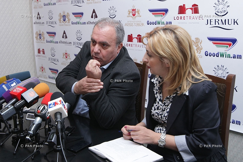 Пресс-конференция депутата парламента Армении Гранта Багратяна 