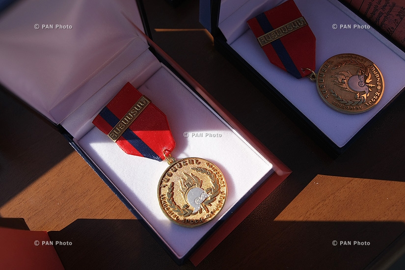 45 employees of Armenia's Ministry of Territorial Administration and Emergency Situations receive medals, diplomas for passing the INSARAG external qualification