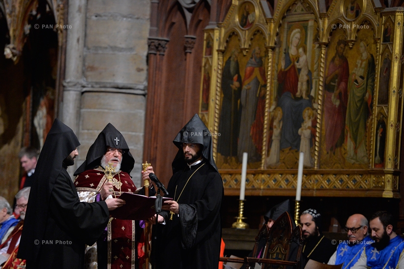 London hosts ceremony to commemorate holy Armenian Genocide martyrs
