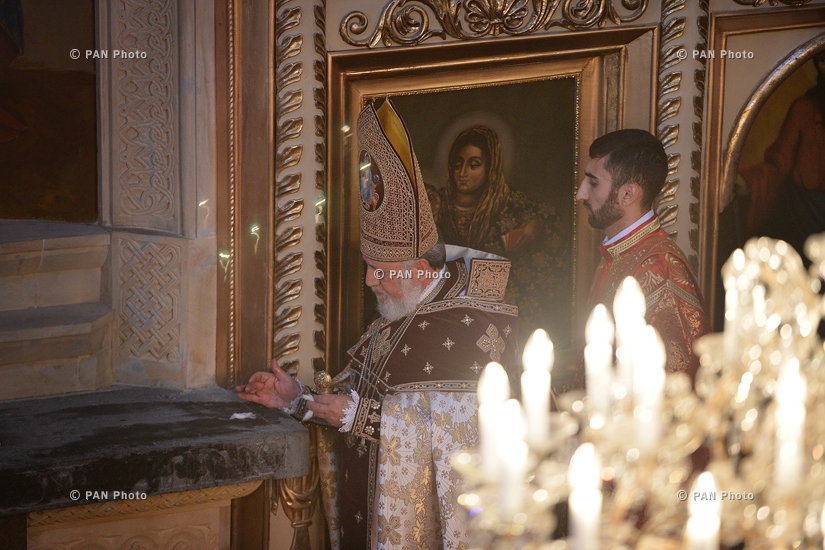 Re-consecration ceremony of Armenian Cathedral of St George in Tbilisi