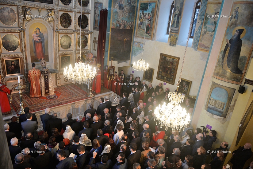 Թբիլիսիի հայկական Սուրբ Գևորգ առաջնորդանիստ եկեղեցու վերաօծման արարողությունը