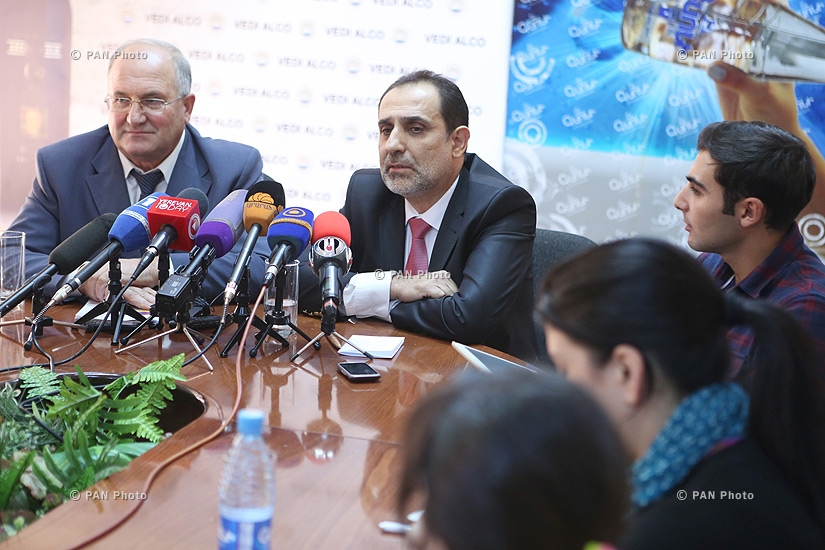 Press conference of RPA member Samvel Nikoyan and National Consent party Leader Aram Harutyunyan