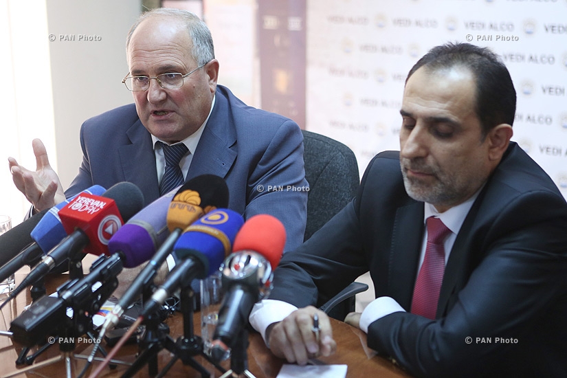 Press conference of RPA member Samvel Nikoyan and National Consent party Leader Aram Harutyunyan