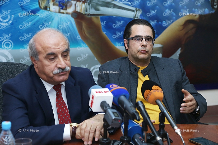 Press conference of the Member of 'New Armenia' font's council Andreas Ghukasyan and RPA member Khosrov Harutyunyan