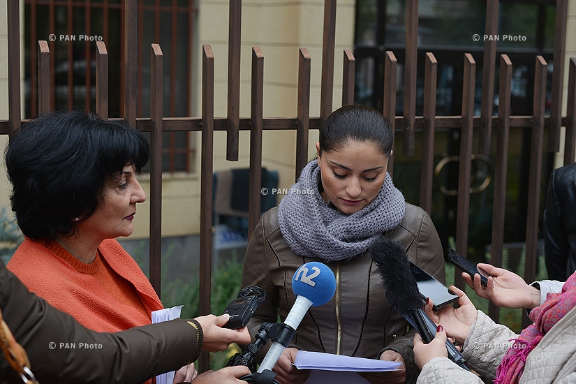 Joint Opposition Headquarters representatives handed over the Public Salvation Front’s announcement to international organizations accredited in Armenia