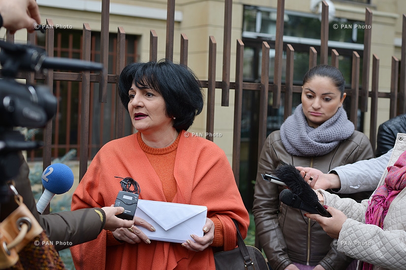 Представители «Объединенного штаба оппозиции» передали аккредитованным в Армении международным организациям заявление общественного фронта спасения «Новая Армения».