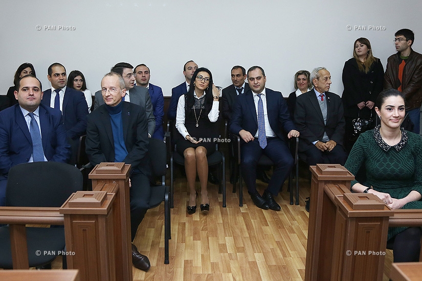 Opening ceremony of School of Advocates' courtroom