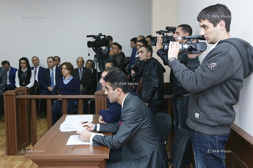 Открытие зала судебных заседаний Адвокатской школы Армении