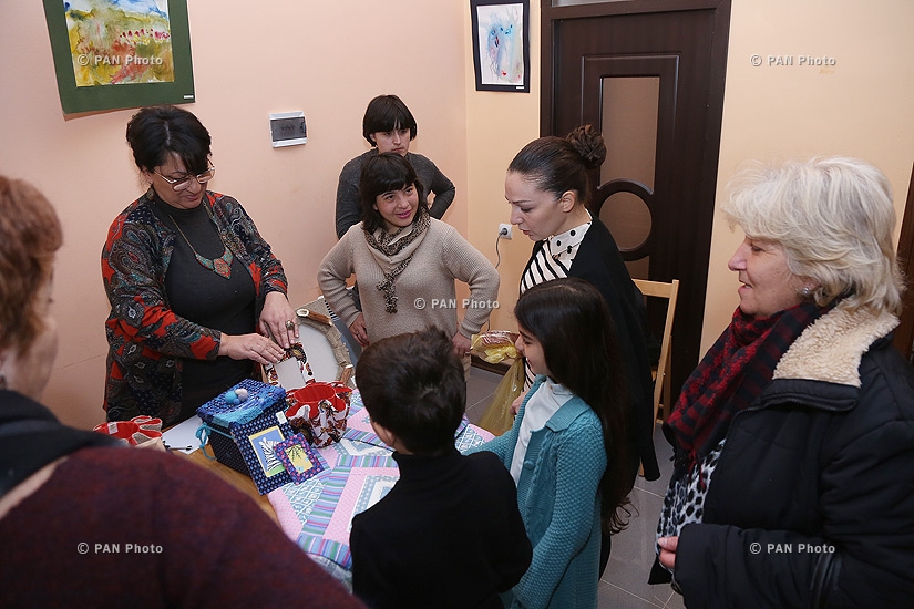 «Երիտասարդների ձեռքերով» Մայրի կենտրոնի հատուկ կարիքներով երեխաների աշխատանքների պատրաստումն ու ցուցահանդես-վաճառքը