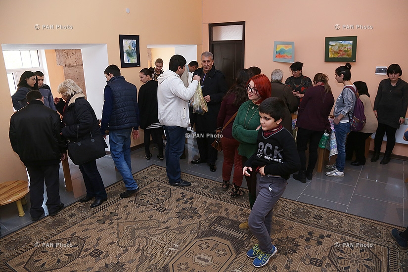 By the hands of youth exhibition-sale of the works made by Mayri NGO children of special needs