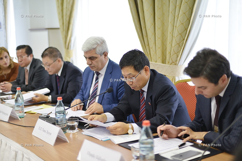 Conference on Armenian-Chinese cooperation in frames of the China's initiative to create an economic zone called Silk Road