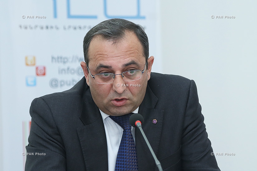 Press conference of Aram Manukyan (ANC) and Artsvik Minasyan (ARF Dashnaktsutyun)