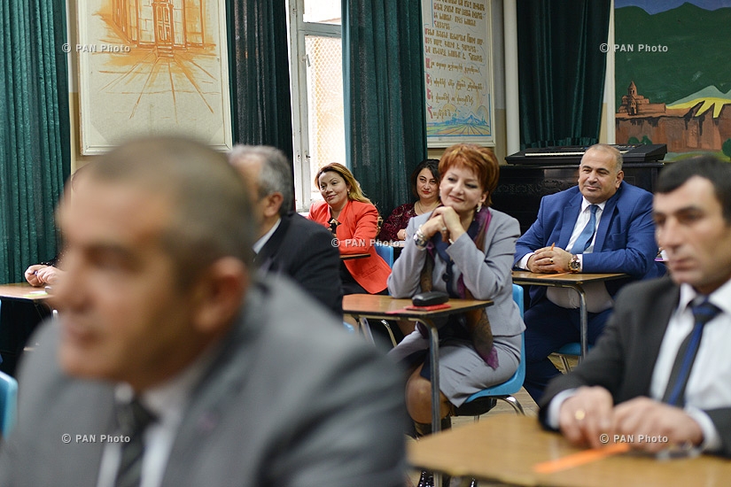 Launch of certification exams for candidates competing for the right to manage secondary educational institutions in Armenia
