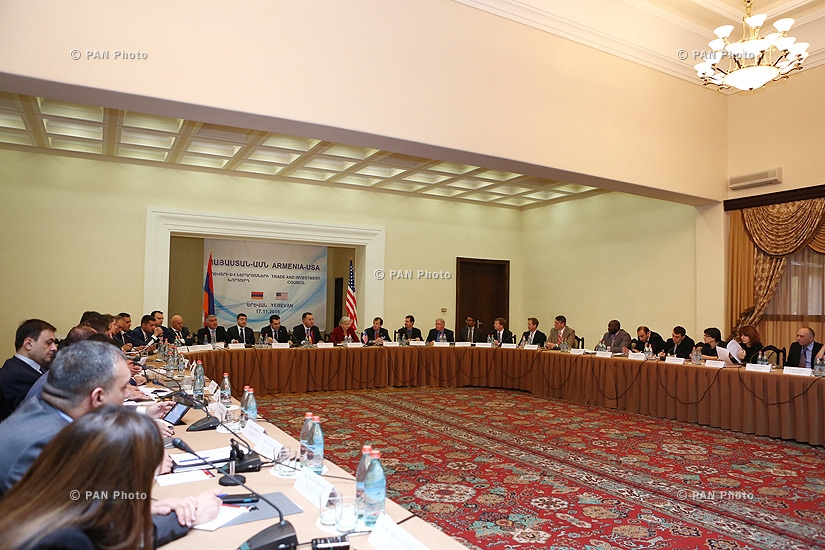 First session of the Armenian-US Council on Trade and Investment
