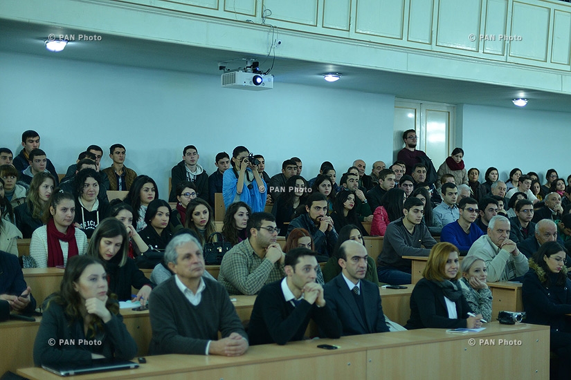 Генеральный директор компании «Лаборатория Касперского» Евгений Касперский посетил Национальный политехнический университет Армении